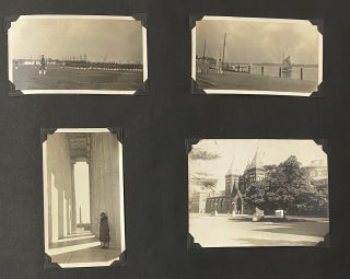 TRAVEL PHOTO ALBUM EARLY 1900s - 1920s YELLOWSTONE - WASHINGTON DC - MAINE - PAN AMERICAN EXPOSITION