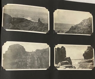 TRAVEL PHOTO ALBUM EARLY 1900s - 1920s YELLOWSTONE - WASHINGTON DC - MAINE - PAN AMERICAN EXPOSITION