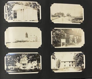 TRAVEL PHOTO ALBUM EARLY 1900s - 1920s YELLOWSTONE - WASHINGTON DC - MAINE - PAN AMERICAN EXPOSITION