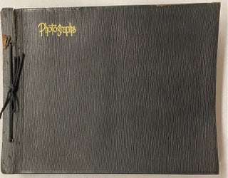 TRAVEL PHOTO ALBUM EARLY 1900s - 1920s YELLOWSTONE - WASHINGTON DC - MAINE - PAN AMERICAN EXPOSITION