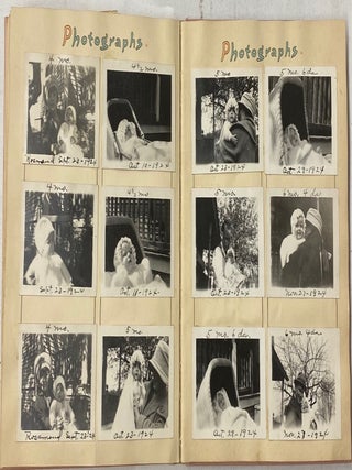 BABY BOOK DOCUMENTING THE EARLY LIFE OF A SON, ASHLEY SPAULDING BORN IN 1924