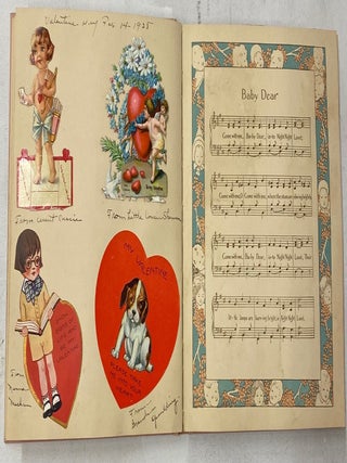 BABY BOOK DOCUMENTING THE EARLY LIFE OF A SON, ASHLEY SPAULDING BORN IN 1924
