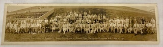 Item #459 OLYMPIC PARK - MAPLEWOOD NJ AMUSEMENT PARKS CONVENTION PANORAMIC PHOTO 1931