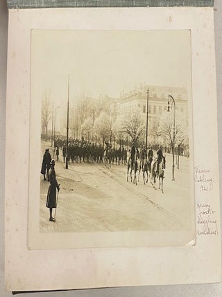 WWI and POST WAR US OCCUPATION OF GERMANY - FAMILY IN KOBLENZ GERMANY PHOTO ALBUM LOT