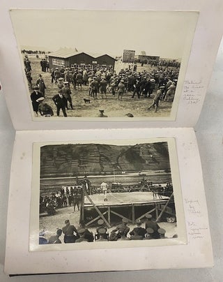 WWI and POST WAR US OCCUPATION OF GERMANY - FAMILY IN KOBLENZ GERMANY PHOTO ALBUM LOT