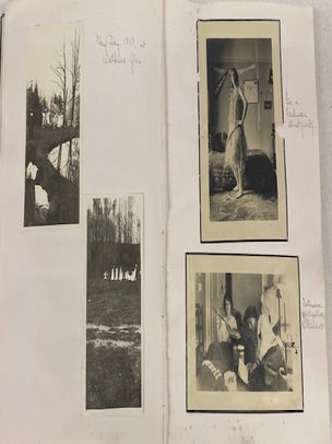 WWI and POST WAR US OCCUPATION OF GERMANY - FAMILY IN KOBLENZ GERMANY PHOTO ALBUM LOT