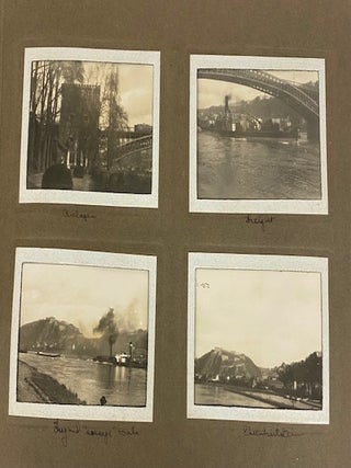 WWI and POST WAR US OCCUPATION OF GERMANY - FAMILY IN KOBLENZ GERMANY PHOTO ALBUM LOT