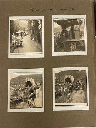 WWI and POST WAR US OCCUPATION OF GERMANY - FAMILY IN KOBLENZ GERMANY PHOTO ALBUM LOT