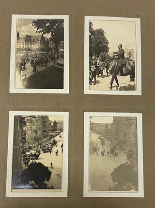WWI and POST WAR US OCCUPATION OF GERMANY - FAMILY IN KOBLENZ GERMANY PHOTO ALBUM LOT