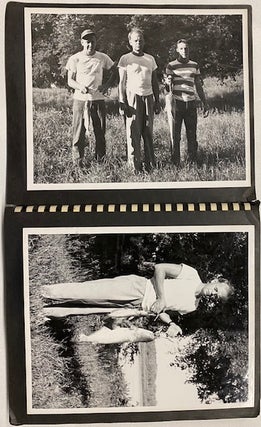 THE CORNHUSKER JOCK STURGES or BRUCE BELLAS if HE NEVER LEFT NEBRASKA - 1951 FISHING TRIP PHOTO ALBUM