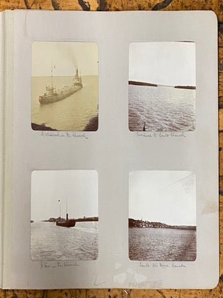 MICHIGAN and CANADA c. 1900 PHOTO ALBUM