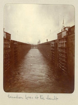 MICHIGAN and CANADA c. 1900 PHOTO ALBUM
