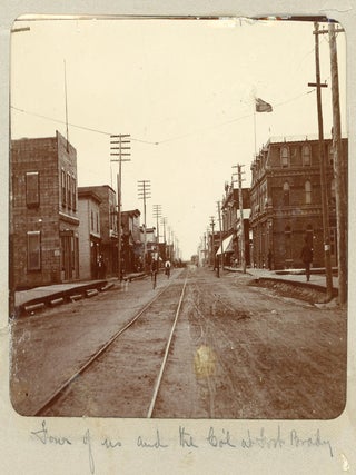 MICHIGAN and CANADA c. 1900 PHOTO ALBUM