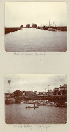MICHIGAN and CANADA c. 1900 PHOTO ALBUM