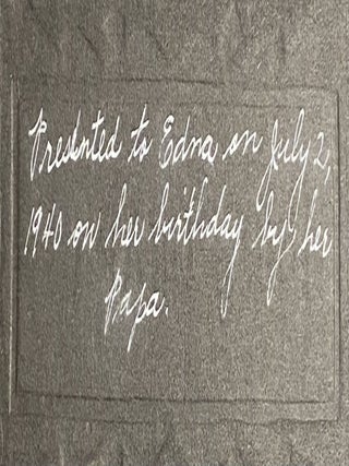 1940 PHOTO ALBUM WOMAN PHOTOGRAPHER/NANNY in MICHIGAN