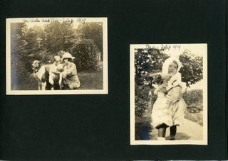 1910s PHOTO ALBUM NYC, TRAVEL, MEN IN UNIFORM, etc