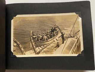 USCG USS MENDOTA ICEBERG PATROL SHIP c. 1930 PHOTO ALBUM