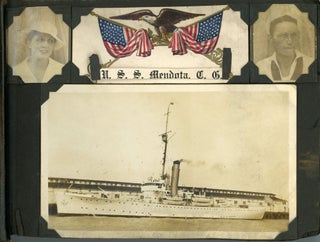 USCG USS MENDOTA ICEBERG PATROL SHIP c. 1930 PHOTO ALBUM