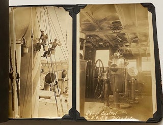 USCG USS MENDOTA ICEBERG PATROL SHIP c. 1930 PHOTO ALBUM