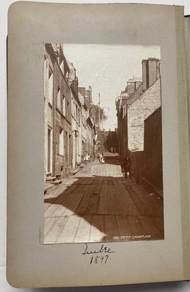 Item #477 1890s PHOTO ALBUM QUEBEC and NEW ENGLAND