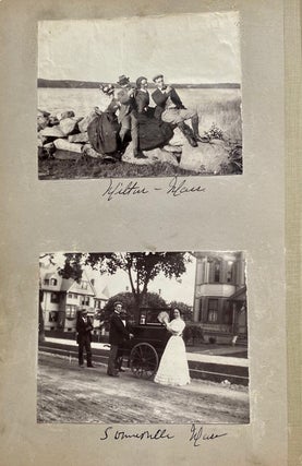 1890s PHOTO ALBUM QUEBEC and NEW ENGLAND