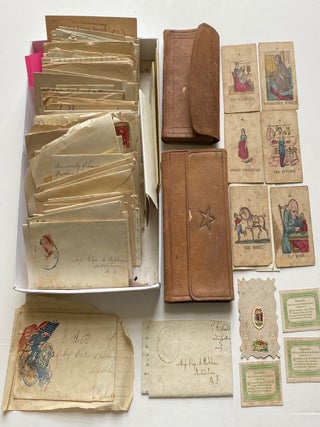 Item #482 HANDWRITTEN LETTER COLLECTION - SPOONER FAMILY RI, CT 1860-1898 CIVIL WAR MENTIONS