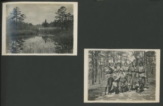 AFFECTIONATE WOMEN, OUTDOORS, SPORTS, AND COSTUMES 1910's PHOTO ALBUM