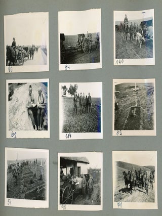 WWII PHOTO ALBUM GERMAN TROOPS ON EASTERN FRONT 1942