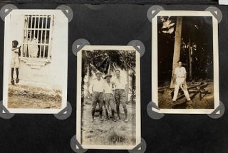 1920s WEST INDIES PHOTO ALBUM - VENEZUELA, CURACAO, PUERTO RICO
