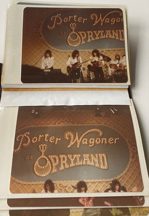 MID 1980s COUNTRY WESTERN MUSIC FAN PHOTO ALBUM COLLECTION - Jerry Lee Lewis - Elvis