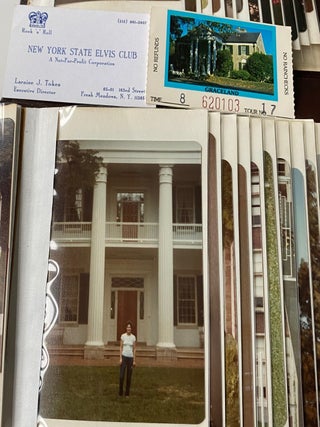 MID 1980s COUNTRY WESTERN MUSIC FAN PHOTO ALBUM COLLECTION - Jerry Lee Lewis - Elvis