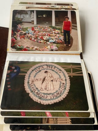 MID 1980s COUNTRY WESTERN MUSIC FAN PHOTO ALBUM COLLECTION - Jerry Lee Lewis - Elvis