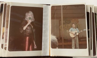 MID 1980s COUNTRY WESTERN MUSIC FAN PHOTO ALBUM COLLECTION - Jerry Lee Lewis - Elvis