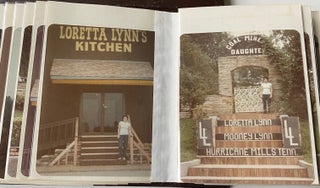 MID 1980s COUNTRY WESTERN MUSIC FAN PHOTO ALBUM COLLECTION - Jerry Lee Lewis - Elvis