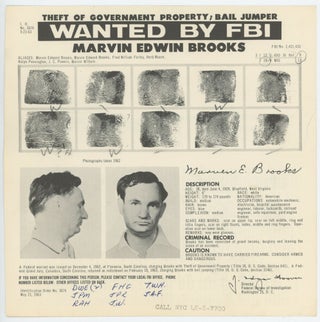 FBI WANTED MUGSHOT NOTICE MAILERS 1961 - 1963