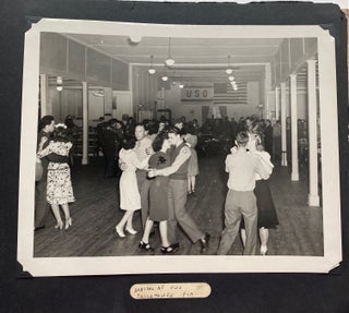 WWII SOLDIER’S PHOTO ALBUM - MAX BAER, AFRICAN AMERICAN BOXERS, DALE MABRY 1944