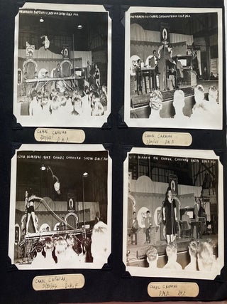 WWII SOLDIER’S PHOTO ALBUM - MAX BAER, AFRICAN AMERICAN BOXERS, DALE MABRY 1944