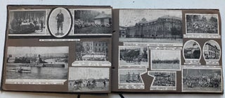 1920 AMERICAN OCCUPATION of GERMANY - RHINELAND FLOOD SCRAPBOOK and PHOTO ALBUM