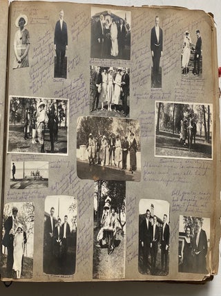 DELIGHTFUL SCRAPBOOK PHOTO ALBUM HAMLINE UNIVERSITY MINNESOTA 1918-1922