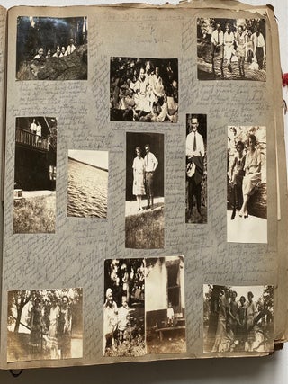 DELIGHTFUL SCRAPBOOK PHOTO ALBUM HAMLINE UNIVERSITY MINNESOTA 1918-1922