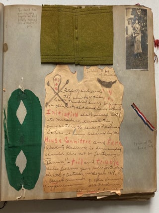 DELIGHTFUL SCRAPBOOK PHOTO ALBUM HAMLINE UNIVERSITY MINNESOTA 1918-1922