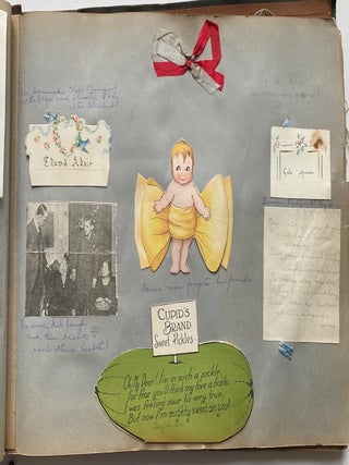 DELIGHTFUL SCRAPBOOK PHOTO ALBUM HAMLINE UNIVERSITY MINNESOTA 1918-1922