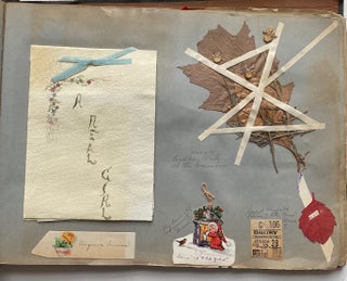 DELIGHTFUL SCRAPBOOK PHOTO ALBUM HAMLINE UNIVERSITY MINNESOTA 1918-1922
