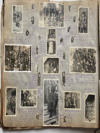 DELIGHTFUL SCRAPBOOK PHOTO ALBUM HAMLINE UNIVERSITY MINNESOTA 1918-1922