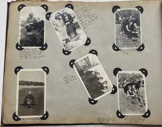 DELIGHTFUL SCRAPBOOK PHOTO ALBUM HAMLINE UNIVERSITY MINNESOTA 1918-1922