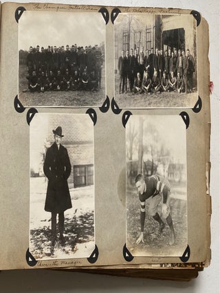 DELIGHTFUL SCRAPBOOK PHOTO ALBUM HAMLINE UNIVERSITY MINNESOTA 1918-1922