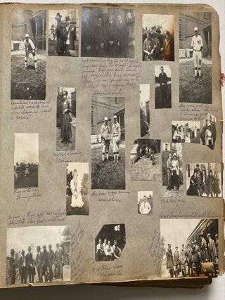 DELIGHTFUL SCRAPBOOK PHOTO ALBUM HAMLINE UNIVERSITY MINNESOTA 1918-1922