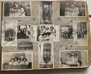 DELIGHTFUL SCRAPBOOK PHOTO ALBUM HAMLINE UNIVERSITY MINNESOTA 1918-1922