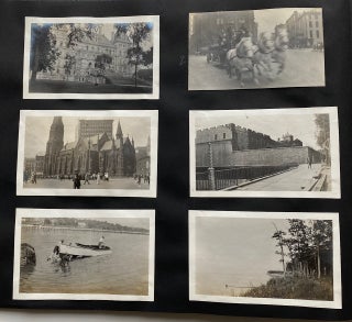 1911-1914 HUDSON RIVER VALLEY PHOTO ALBUM NY