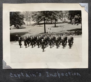 Item #523 WWII NAVY NURSE ENSIGN RUTH BAYER PHOTO ALBUM SCRAPBOOK 1944-1946